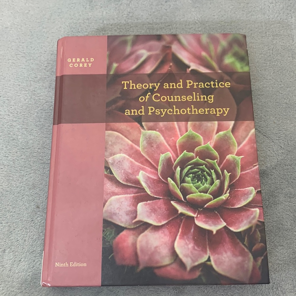 COPY - Theory and Practice of Counseling and Psychotherapy 9th Edition with CD